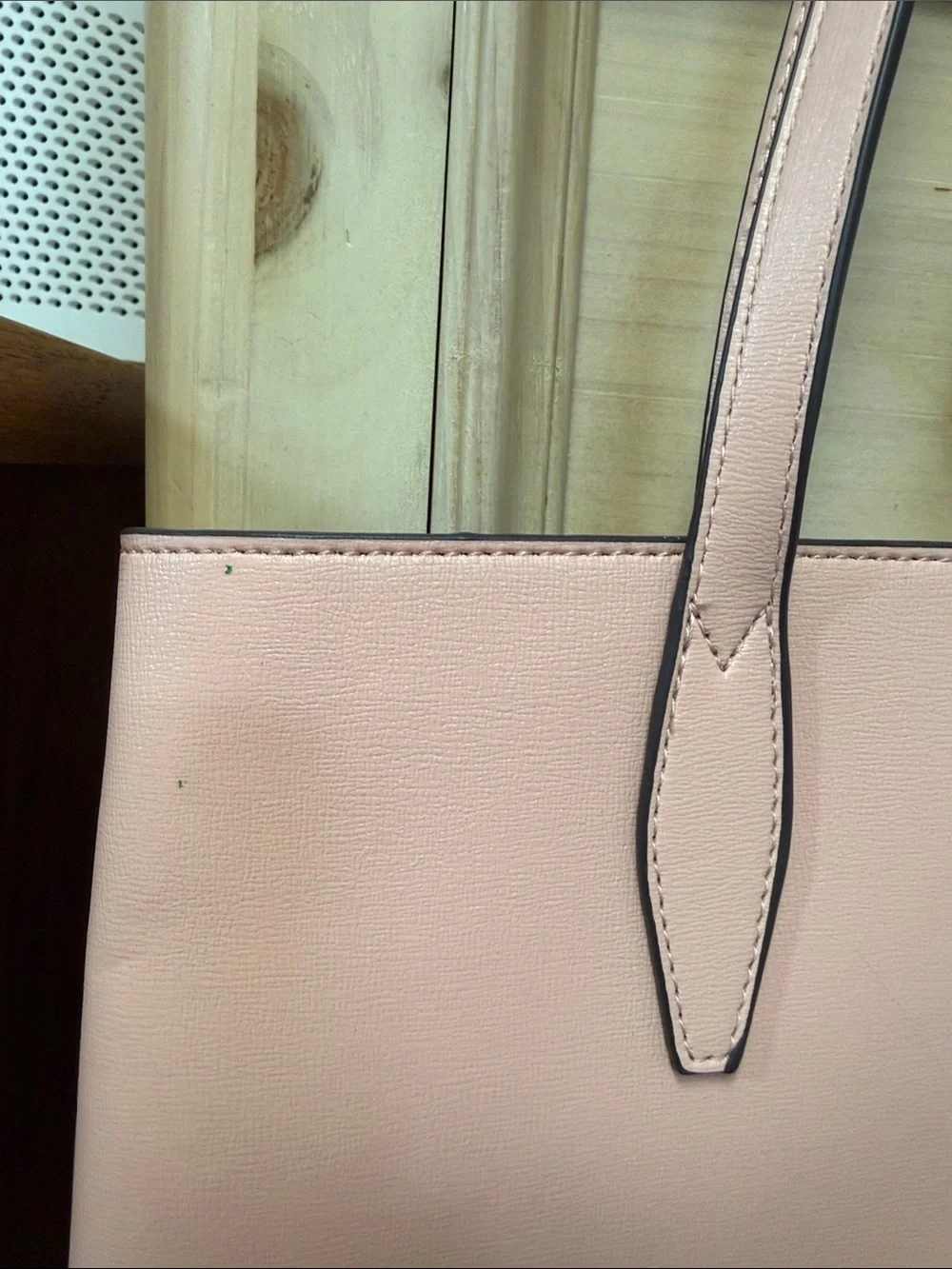 kate spade Pink Leather Tote with Long Straps
